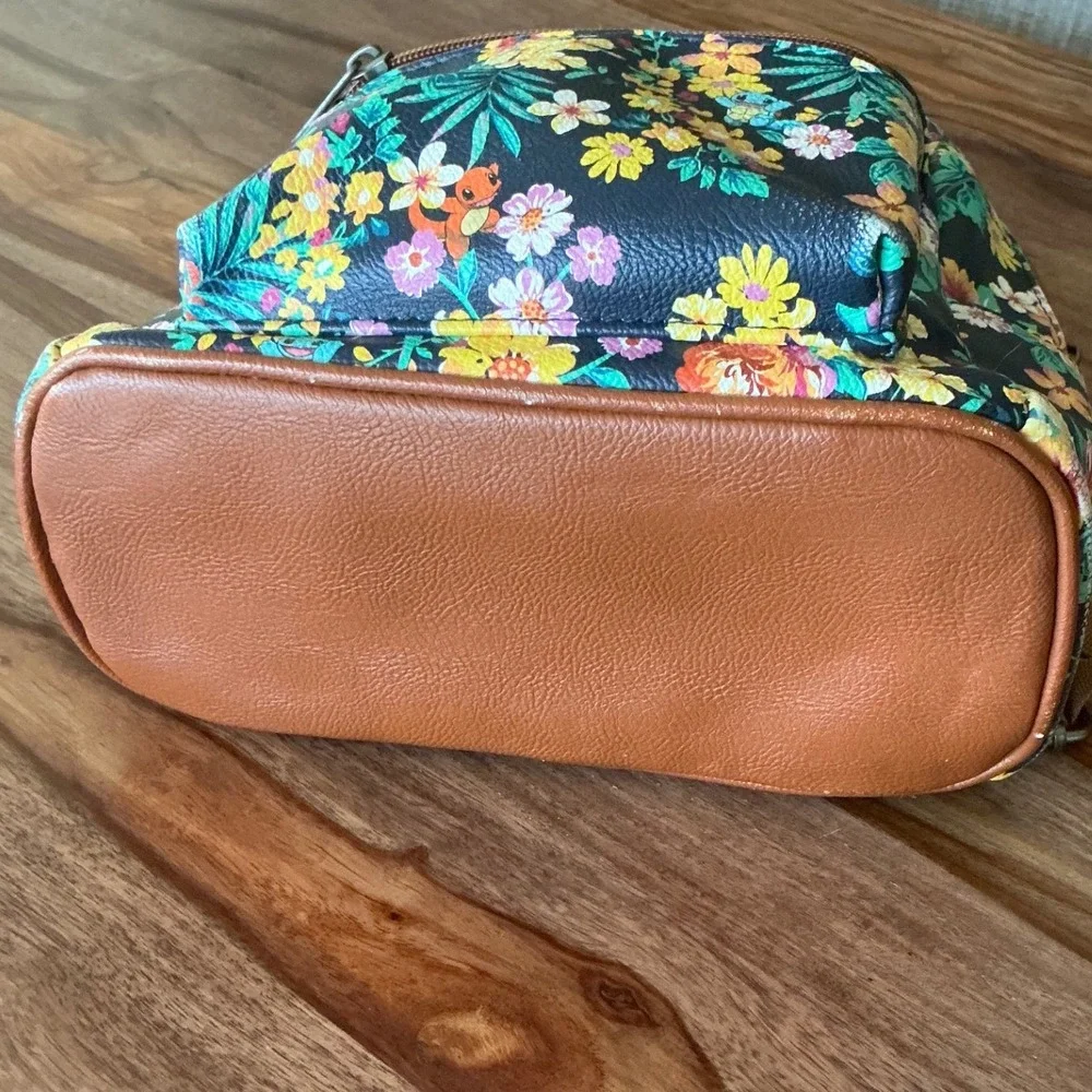 Loungefly Pokemon Floral Backpack Pikachu Squirtle Charmander 19533PMBK00960319